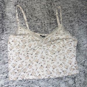 Cropped Floral Cami
